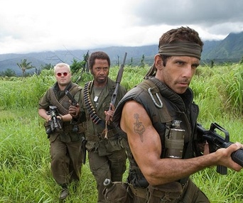 Scène du film Tropic Thunder