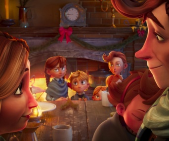 Une scène du film Scrooge: A Christmas Carol