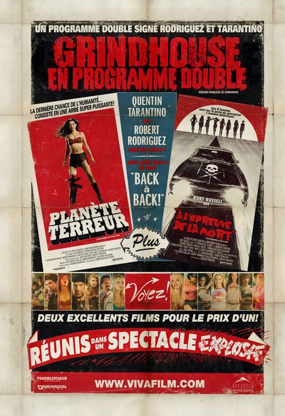 Affiche du film Grindhouse en programme double