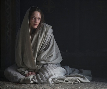 Une scène du film Macbeth