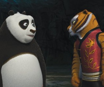 Une scène du film Kung Fu Panda 2
