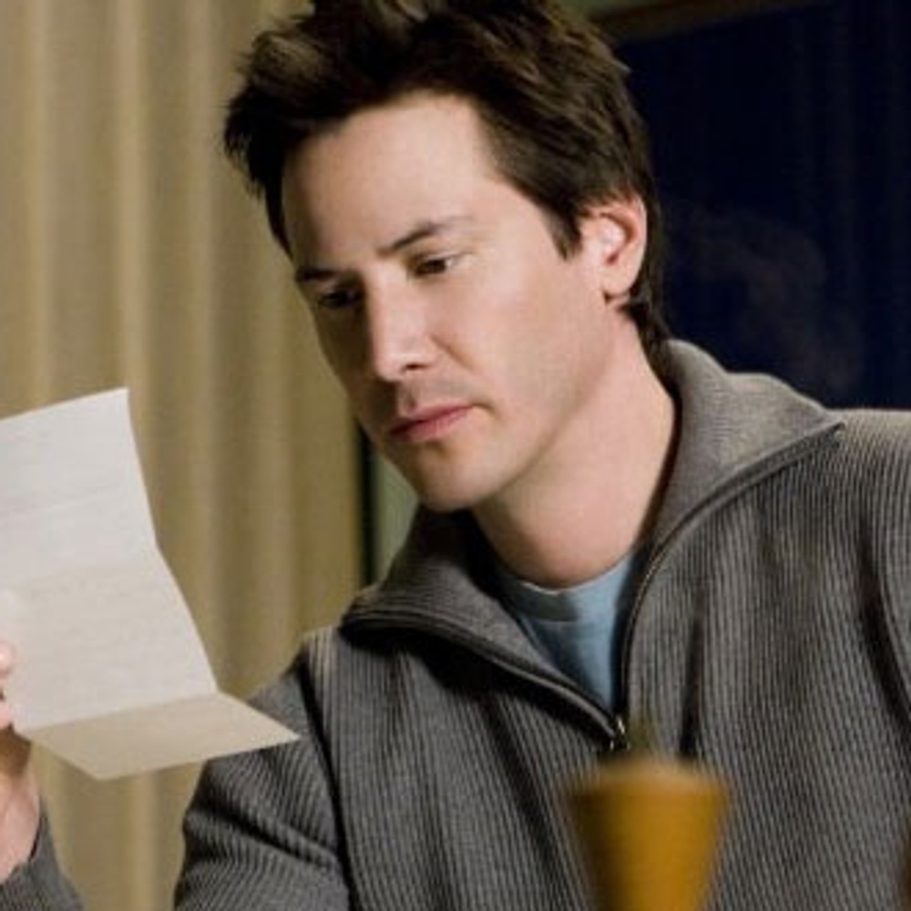 Keanu Reeves dans le film The Lake House