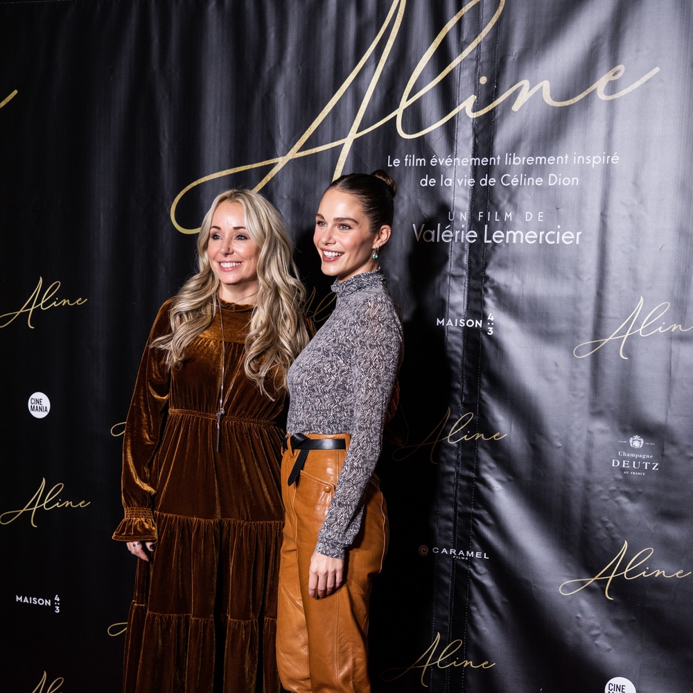 Tapis rouge du film Aline