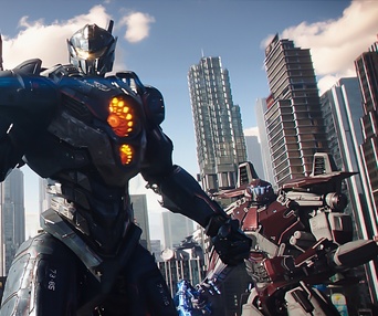 Une scène du film Pacific Rim Uprising