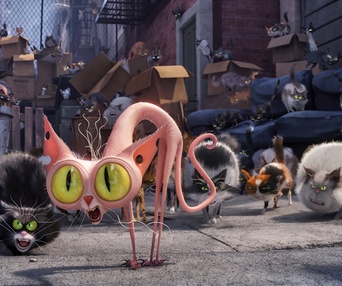 Une scène du film The Secret Life of Pets