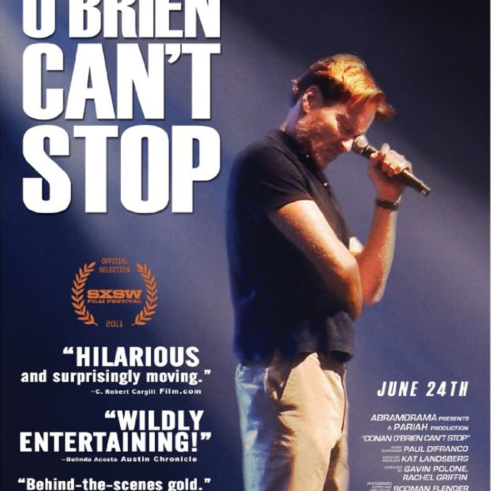 Affiche du film Conan O'Brien Can't Stop