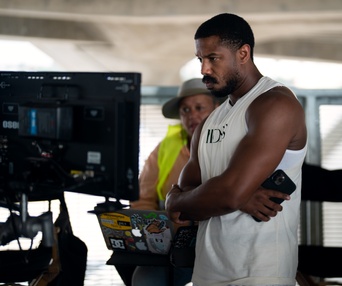 Une scène du film Creed III