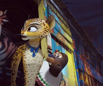 Une scène du film Madagascar 3: Europe's Most Wanted