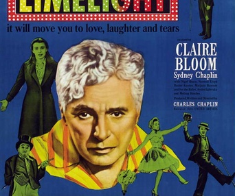 Affiche d'époque du film Limelight