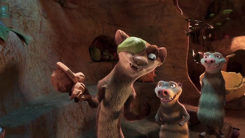Une scène du film The Ice Age Adventures of Buck Wild