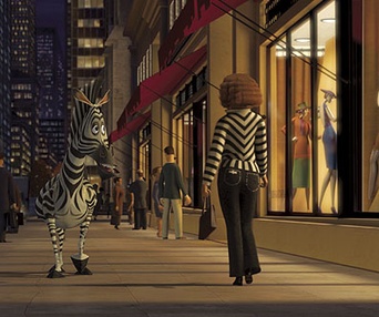 Scène du film Madagascar