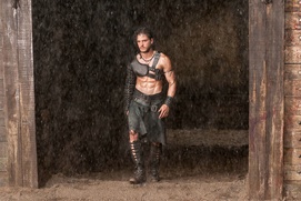 Une scène du film Pompeii