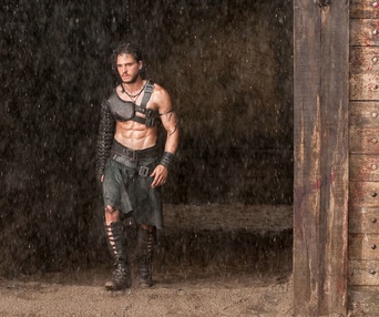 Une scène du film Pompeii