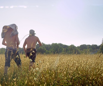 Une scène du film The Kings of Summer