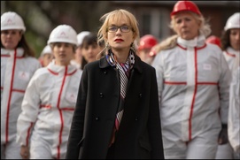 Une scène du film La syndicaliste Une scène du film La syndicaliste