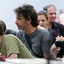 Ethan Coen et Joel Coen sur le plateau de True Grit