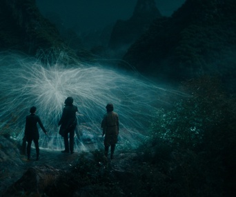 Une scène du film Fantastic Beasts: The Secrets of Dumbledore