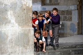 Scène du film Le petit Nicolas