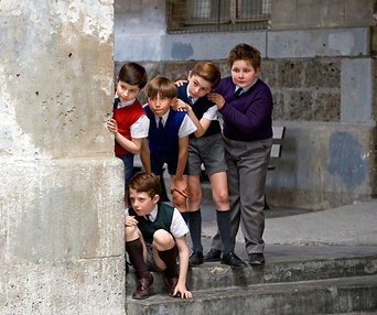 Scène du film Le petit Nicolas