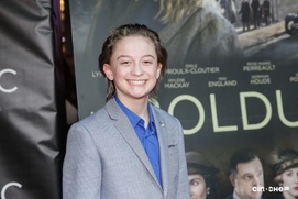 Sur le tapis rouge du film Le Bolduc