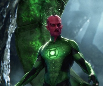 Une scène du film Green Lantern