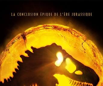 Affiche du film Monde jurassique la domination