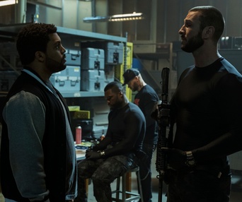 Une scène du film Den Of Thieves