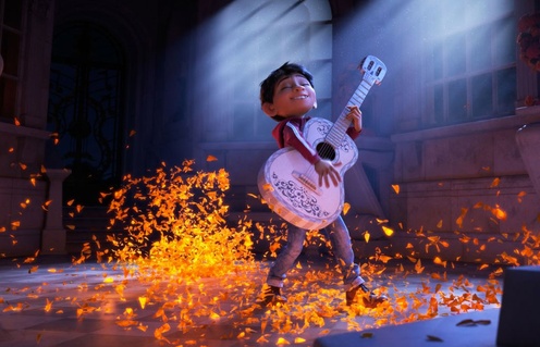 Une scène du film Coco