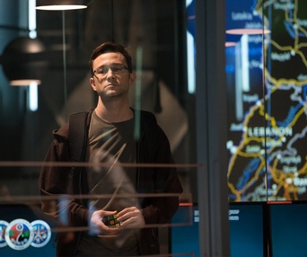 Une scène du film Snowden