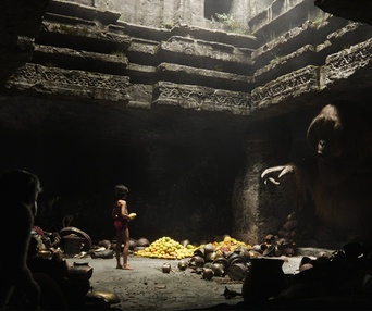 Une scène du film The Jungle Book
