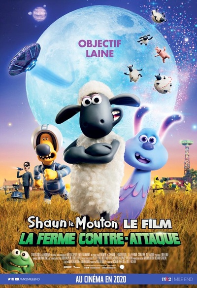 Affiche du film Shaun the Sheep 2 : Farmageddon