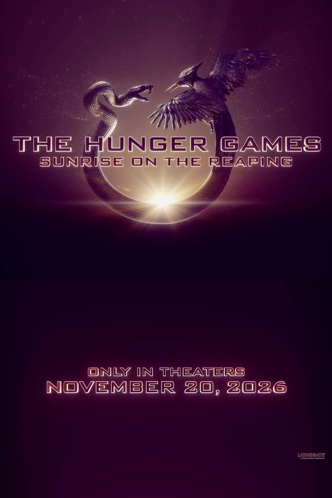 Pré-affiche du film The Hunger Games: Sunrise on the Reaping