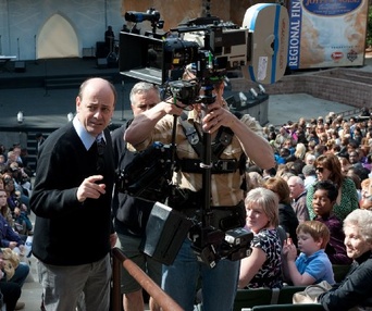 Sur le plateau du film Joyful Noise