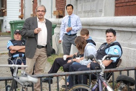 Sur le plateau de Filière 13