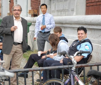 Sur le plateau de Filière 13