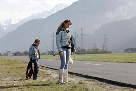 Une scène du film L'enfant d'en haut Une scène du film L'enfant d'en haut
