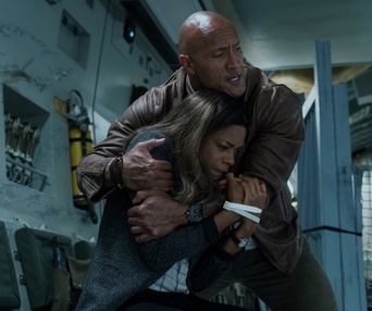 Une scène du film Rampage