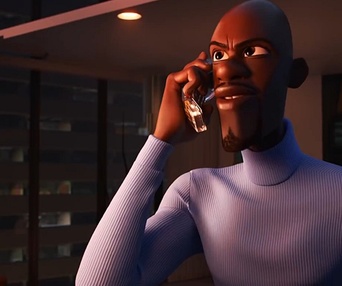 Une scène du film Incredibles 2