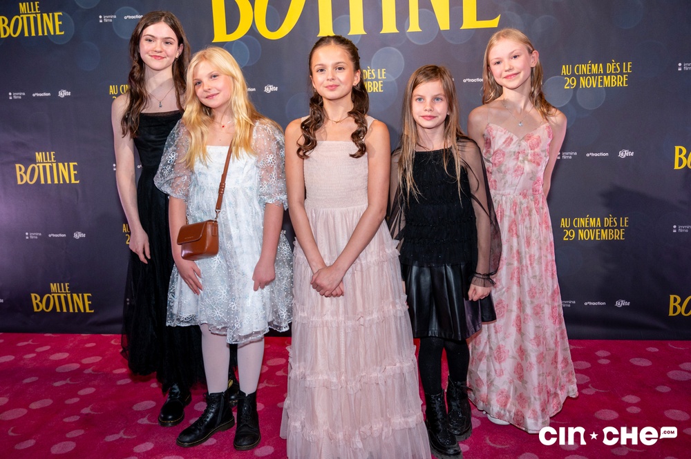 Tapis rouge du film Mlle Bottine