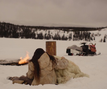 Une scène du film Polaris