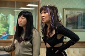 Une scène du film Quiz Lady