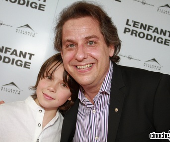 Sur le tapis rouge de L'enfant prodige