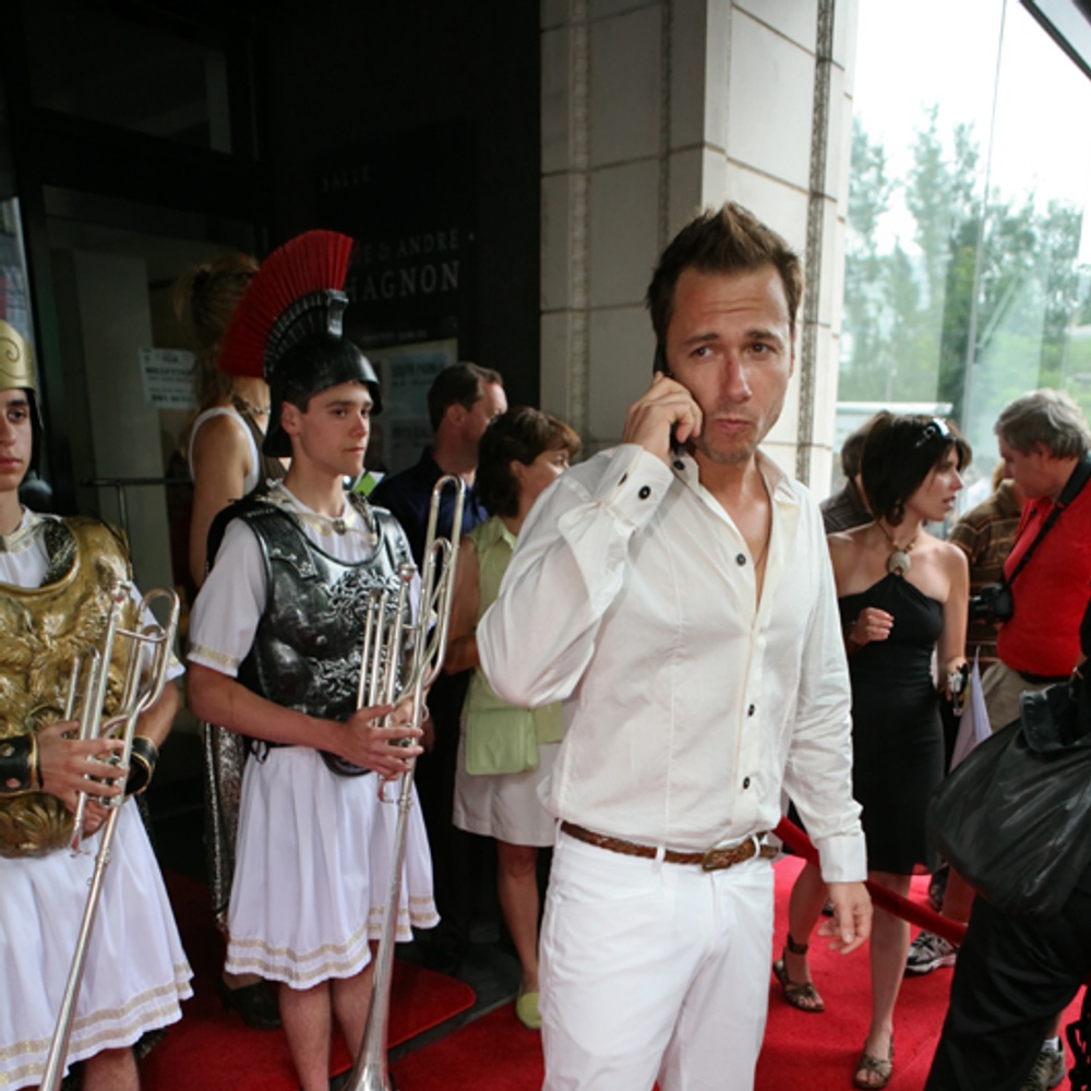 Sur le tapis rouge de Astérix aux Jeux Olympiques