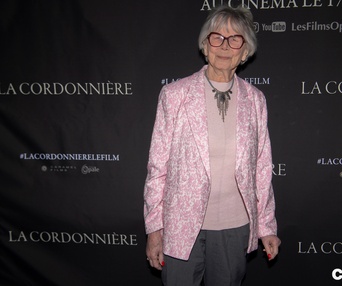 Tapis rouge du film La cordonnière