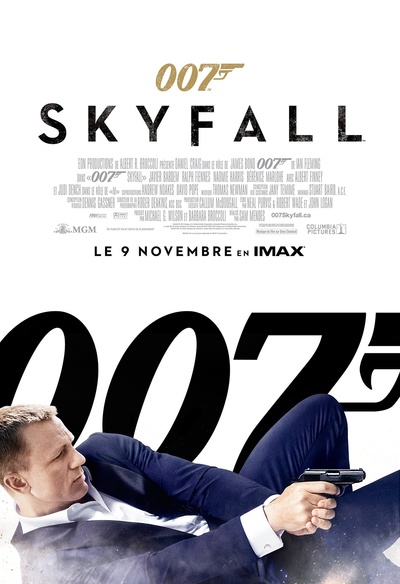 Affiche du film 007 Skyfall