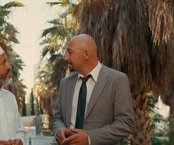 Une scène du film L'Italien