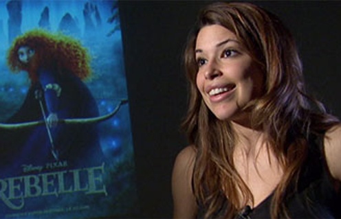 Marilou dans le studio d'enregistrement de Brave