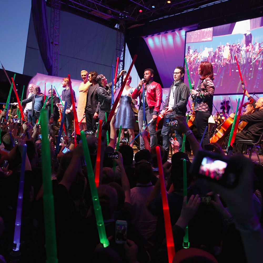 Photos du panel de Star Wars: The Force Awakens au Comic-Con