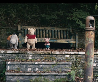 Une scène du film Christopher Robin