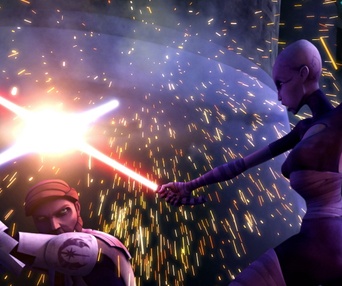 Scène du film Star Wars: The Clone Wars